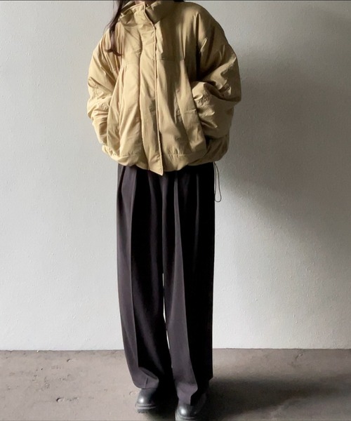 セール】オーバーサイズモンスター中綿ブルゾン（ダウンジャケット