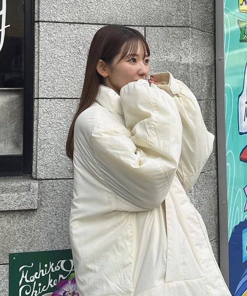 セール】オーバーサイズモンスター中綿ブルゾン（ダウンジャケット