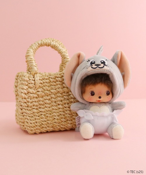 トムとジェリー×モンチッチ& SSサイズ タフィー ベビチッチ 3体セット トムとジェリー×モンチッチ タフィーベビチッチ顔でかSSキー