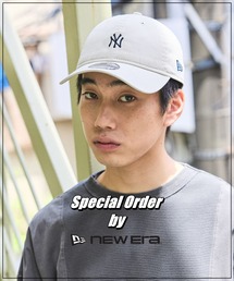 NEWERA familiar 9TWENTY ファミリア ベージュ 大人 NEW ERA × familiar】帽子 大人〈9TWENTY〉ベージュ