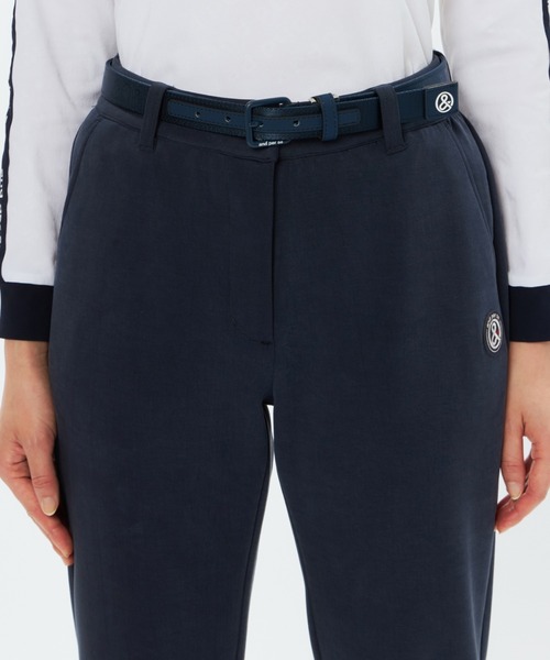 and per se（アンパスィ）の「ショットスムーザースウェットパンツ（レディース）（スウェットパンツ・レディース・ネイビー/グレー・L/M）」の4枚目の写真