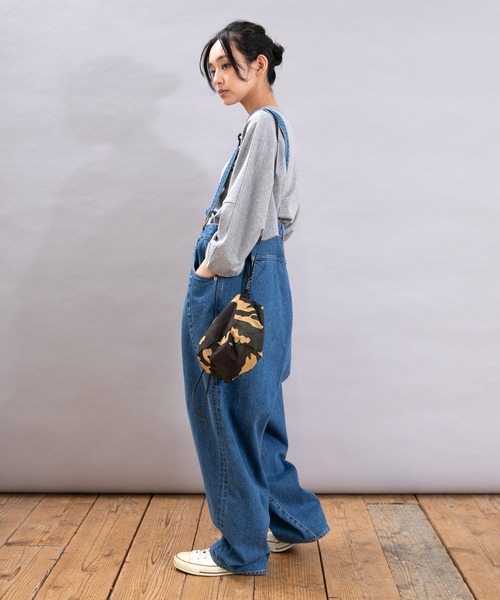 URCH RNA（アーチ アールエヌエー）の「O0744 サスペンダーハイクパンツ（サロペット/オーバーオール・レディース・ライトインディゴブルー/ワンウォッシュ・FREE）」の4枚目の写真