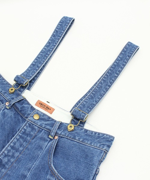 URCH RNA（アーチ アールエヌエー）の「O0744 サスペンダーハイクパンツ（サロペット/オーバーオール・レディース・ライトインディゴブルー/ワンウォッシュ・FREE）」の14枚目の写真