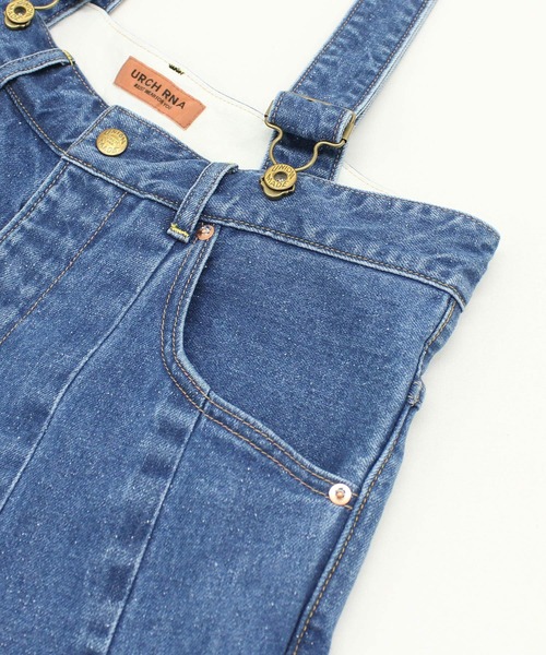 URCH RNA（アーチ アールエヌエー）の「O0744 サスペンダーハイクパンツ（サロペット/オーバーオール・レディース・ライトインディゴブルー/ワンウォッシュ・FREE）」の16枚目の写真