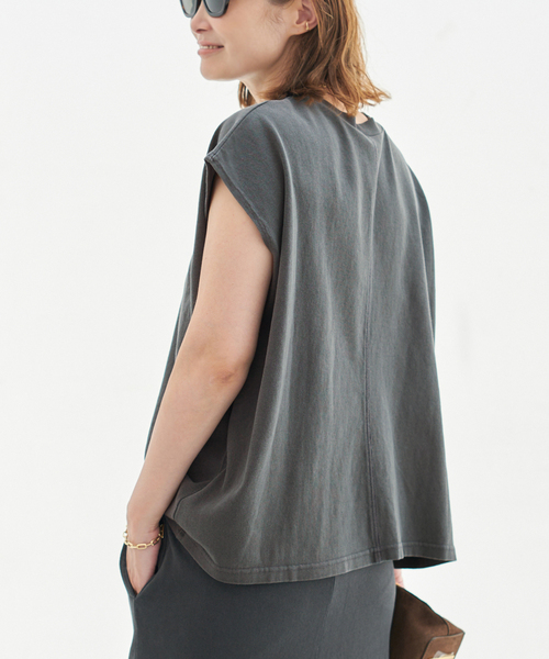 Deuxieme classe Thrilling Stripe Tシャツ Deuxieme classe Thrilling Stripe Tシャツ レディース