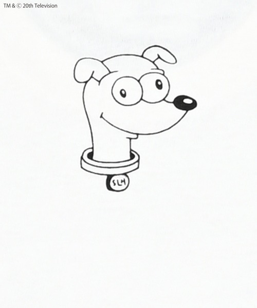 The Simpsons(ザ・シンプソンズ)の「【The Simpsons】別注L/S Tee/おとな(Tシャツ/カットソー・レディース・ラベンダー/ホワイト/ブラック・180cm/160cm)」の9枚目の写真