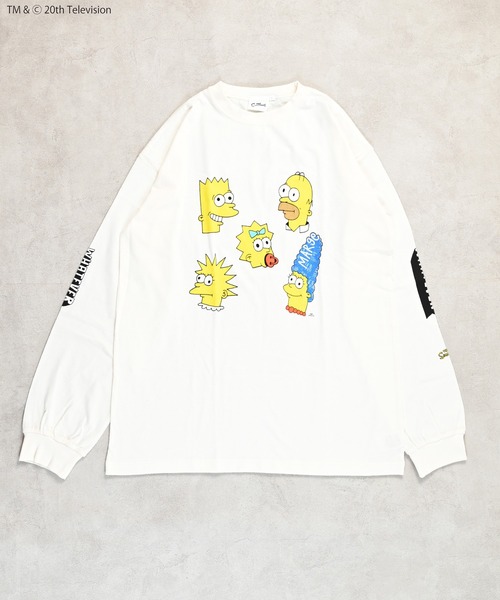 The Simpsons】別注L/S Tee/おとな（Tシャツ/カットソー）｜The