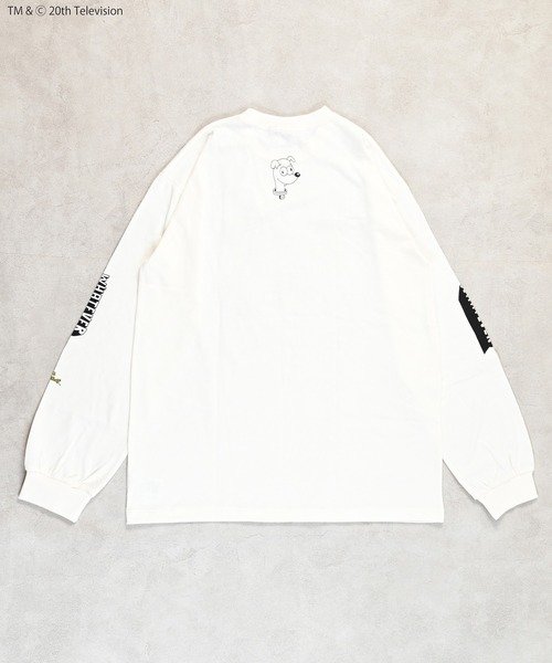 The Simpsons(ザ・シンプソンズ)の「【The Simpsons】別注L/S Tee/おとな(Tシャツ/カットソー・レディース・ラベンダー/ホワイト/ブラック・180cm/160cm)」の21枚目の写真