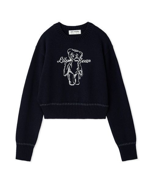 Lily Brown LilyBearニット Lily Brown （リリーブラウン)LilyBearニット 25春夏