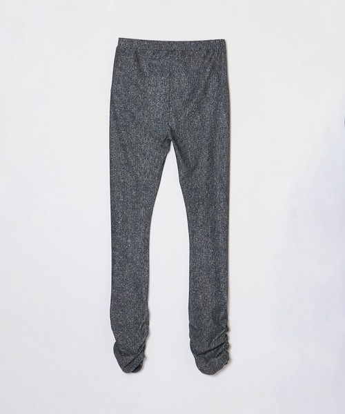 G.V.G.V.（ジーヴィージーヴィー）の「TWEED PRINTED SHIRRING LEGGINGS（その他パンツ・レディース・ブラック・ONE SIZE）」の7枚目の写真