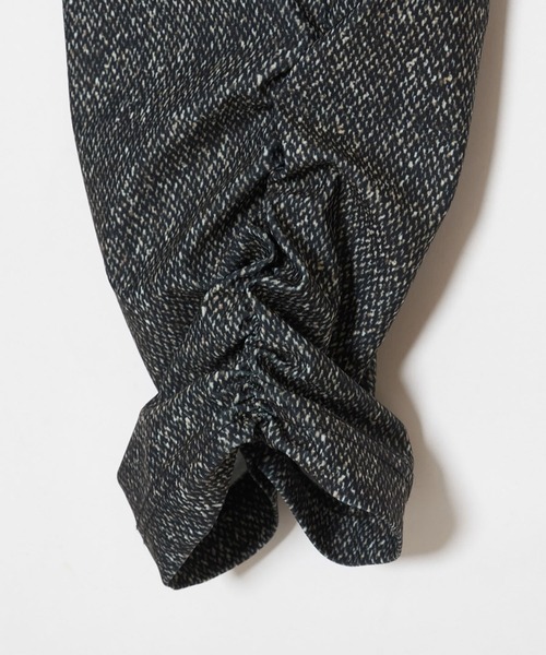G.V.G.V.（ジーヴィージーヴィー）の「TWEED PRINTED SHIRRING LEGGINGS（その他パンツ・レディース・ブラック・ONE SIZE）」の8枚目の写真