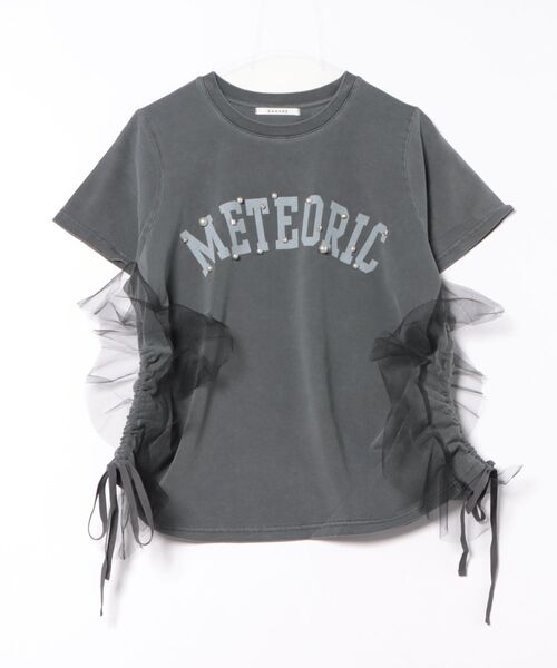 新品 CADUNE カデュネ サイドチュールロゴT-shirt サイドチュールロゴT-shirt | Tシャツ・カットソー | CADUNE