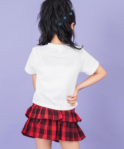 ANAP kids（アナップキッズ）の「アイスクリームプリントモチーフTシャツ（Tシャツ/カットソー・キッズ・ラベンダー/ホワイト/サックスブルー・110cm/120cm/130cm）」の7枚目の写真