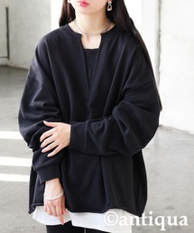 綿100 裏毛 トップス