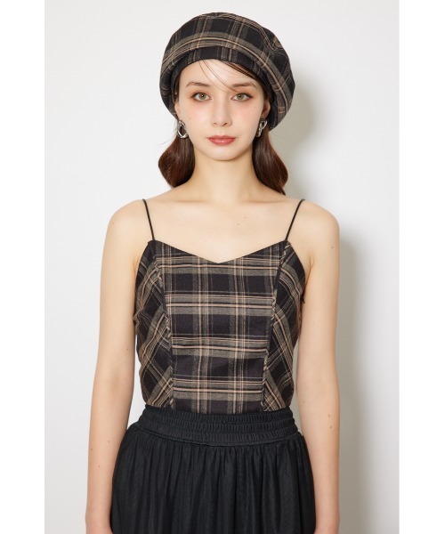 rienda（リエンダ）の「チェックビスチェ 秋服（キャミソール・レディース・ブラック/ベージュ・FREE）」の21枚目の写真