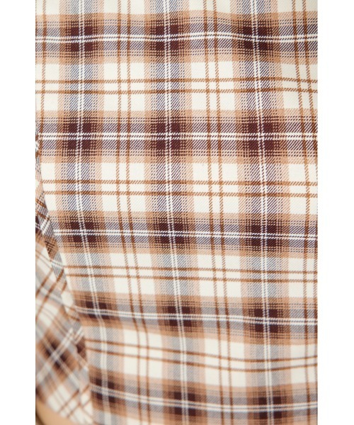 rienda（リエンダ）の「チェックビスチェ 秋服（キャミソール・レディース・ブラック/ベージュ・FREE）」の12枚目の写真