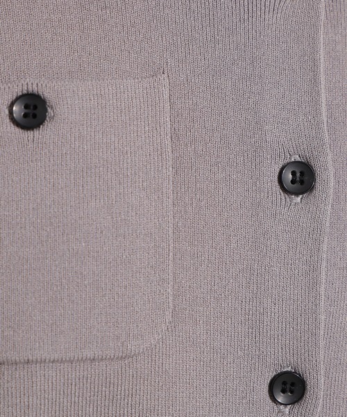 N.(N. Natural Beauty Basic)(エヌエヌナチュラルビューティーベーシック)の「ベーシックポケットカーディガン(カーディガン/ボレロ・レディース・グレー/ブラック/ピンク/レッド・MEDIUM)」の21枚目の写真