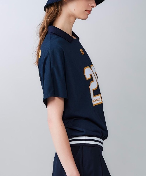 archivio(アルチビオ)の「<LADIES>ナンバーロゴプルオーバー(Tシャツ/カットソー・レディース・レッド/ホワイト/ネイビー・S/M/L)」の14枚目の写真