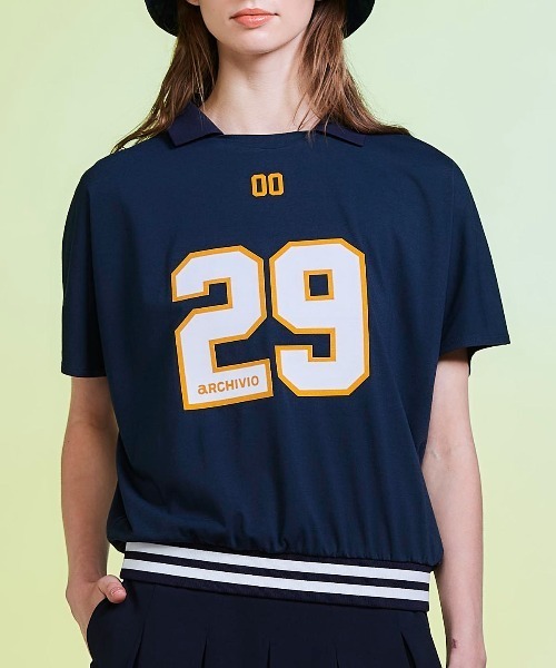 archivio(アルチビオ)の「<LADIES>ナンバーロゴプルオーバー(Tシャツ/カットソー・レディース・レッド/ホワイト/ネイビー・S/M/L)」の17枚目の写真