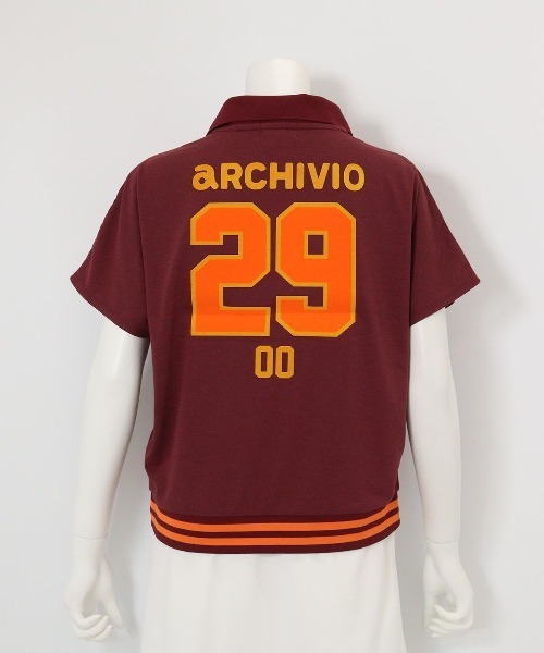 archivio(アルチビオ)の「<LADIES>ナンバーロゴプルオーバー(Tシャツ/カットソー・レディース・レッド/ホワイト/ネイビー・S/M/L)」の9枚目の写真