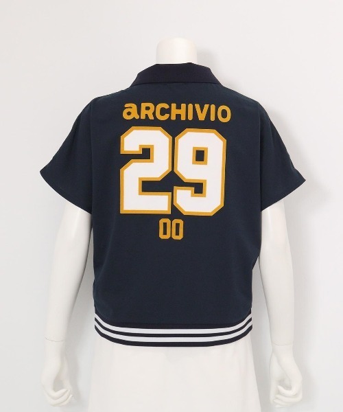 archivio(アルチビオ)の「<LADIES>ナンバーロゴプルオーバー(Tシャツ/カットソー・レディース・レッド/ホワイト/ネイビー・S/M/L)」の6枚目の写真