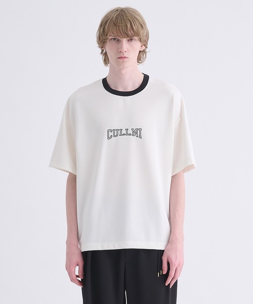 セール】【CULLNI】別注 COLLEGE LOGO TEE（Tシャツ/カットソー