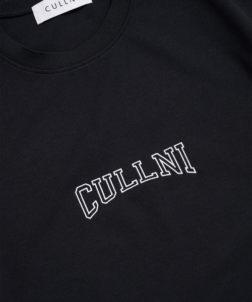 CULLNI（クルニ）の「【CULLNI】別注 COLLEGE LOGO TEE（Tシャツ/カットソー・メンズ・ホワイト/ベージュ/ネイビー/ブラック・1/2）」の22枚目の写真