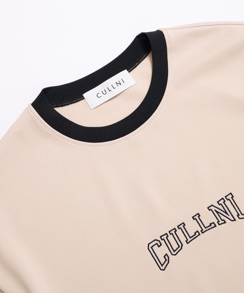 セール】【CULLNI】別注 COLLEGE LOGO TEE（Tシャツ/カットソー