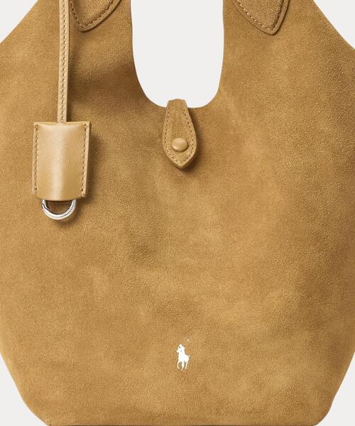 Polo Play スエード ミディアム トート（トートバッグ）｜POLO RALPH