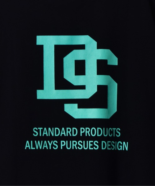 DOUBLE STEAL（ダブルスティール）の「接触冷感・UVカット USAコットンビックサイズロゴプリント半袖Tシャツ（Tシャツ/カットソー・メンズ・ブラック×ホワイト/ブラック×グレー/ブラック×グリーン・XXX-LARGE/XXXX-LARGE/XXXXX-LARGE/X-LARGE/XX-LARGE）」の9枚目の写真