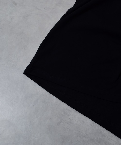 DOUBLE STEAL（ダブルスティール）の「接触冷感・UVカット USAコットンビックサイズロゴプリント半袖Tシャツ（Tシャツ/カットソー・メンズ・ブラック×ホワイト/ブラック×グレー/ブラック×グリーン・XXX-LARGE/XXXX-LARGE/XXXXX-LARGE/X-LARGE/XX-LARGE）」の15枚目の写真