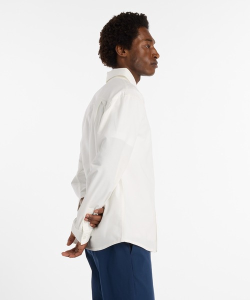 NEW BALANCE(ニューバランス)の「オックスフォードシャツ(シャツ/ブラウス・メンズ・グレイッシュベージュ/ライトブルー・MEDIUM/LARGE/X-LARGE/XX-LARGE/SMALL)」の3枚目の写真