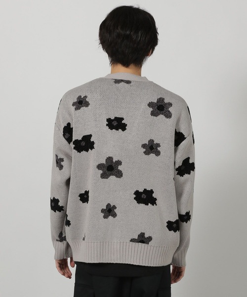 セール】モール花柄ニットカーデ / 587083（カーディガン/ボレロ