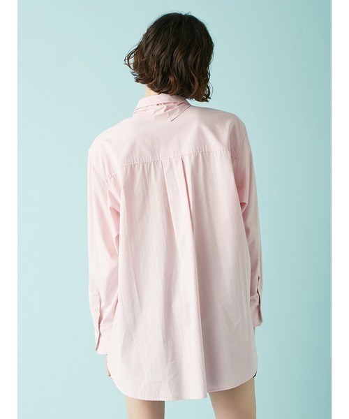 Lily Bearスカーフ付きオーバーシャツ（シャツ/ブラウス）｜LILY