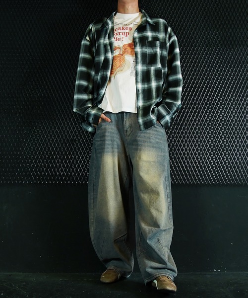 Beno（ビーノ）の「カーブデニムパンツ（デニムパンツ・メンズ・ブルー・MEDIUM/LARGE/X-LARGE）」の5枚目の写真