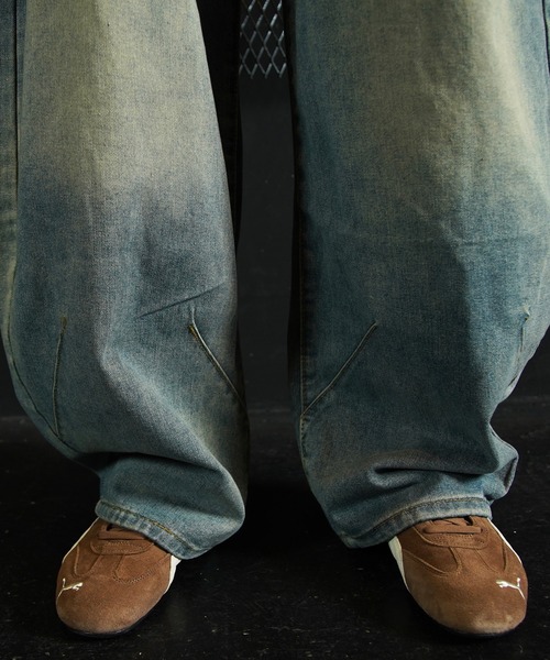 Beno（ビーノ）の「カーブデニムパンツ（デニムパンツ・メンズ・ブルー・MEDIUM/LARGE/X-LARGE）」の9枚目の写真