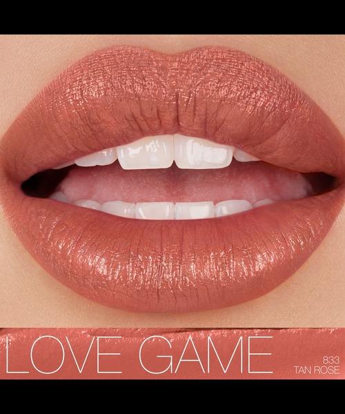 NARS(ナーズ)の「【数量限定】エクスプリシット リップスティック(口紅/リップティント/グロス・レディース・833A LOVE GAME タンローズ/811A SPICE UP ウォームベージュ/822A DIRTY TALK ローズピンク/805A RENDEZ-VOUS ローズブラウン/869A SCANDAL レディッシュクレイ/802A NO SHAME アプリコットブラウン・FREE)」の20枚目の写真