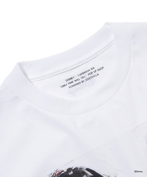 Disney(ディズニー)の「MICKEY MOUSE / T-SHIRT(Tシャツ/カットソー・メンズ・ホワイト/ブラック・MEDIUM/LARGE/X-LARGE/XX-LARGE)」の3枚目の写真