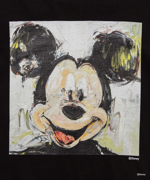 Disney(ディズニー)の「MICKEY MOUSE / T-SHIRT(Tシャツ/カットソー・メンズ・ホワイト/ブラック・MEDIUM/LARGE/X-LARGE/XX-LARGE)」の9枚目の写真
