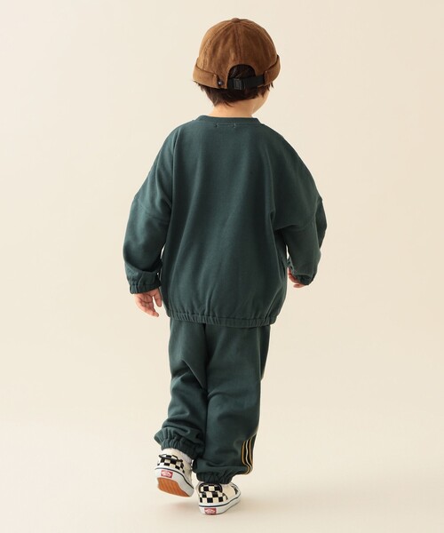 BEAMS mini(ビームスミニ)の「ライン スウェット パンツ 2025FW(90~140cm)(その他パンツ・キッズ・ダークグリーン/ネイビー・90/100/110/120/130/140)」の5枚目の写真