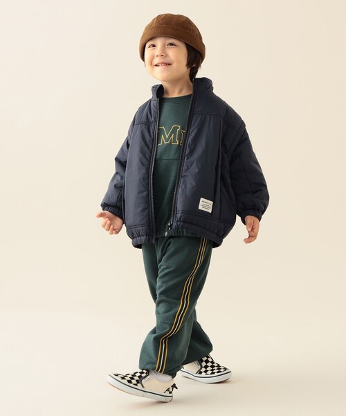 BEAMS mini(ビームスミニ)の「ライン スウェット パンツ 2025FW(90~140cm)(その他パンツ・キッズ・ダークグリーン/ネイビー・90/100/110/120/130/140)」の7枚目の写真