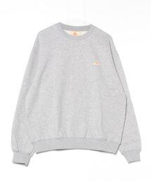 バックタイポロゴクルーネックスウェット