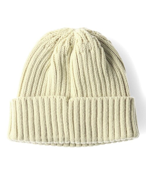 BRANSHES(ブランシェス)の「【静電気防止】アクリルニット帽(ニットキャップ/ビーニー・キッズ・アイボリー/ブラック/杢グレー/マスタード/ネイビー・S/L/M)」の6枚目の写真