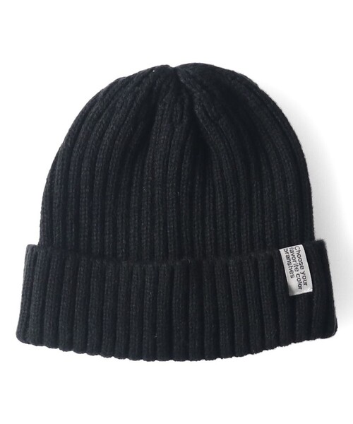BRANSHES(ブランシェス)の「【静電気防止】アクリルニット帽(ニットキャップ/ビーニー・キッズ・アイボリー/ブラック/杢グレー/マスタード/ネイビー・S/L/M)」の14枚目の写真