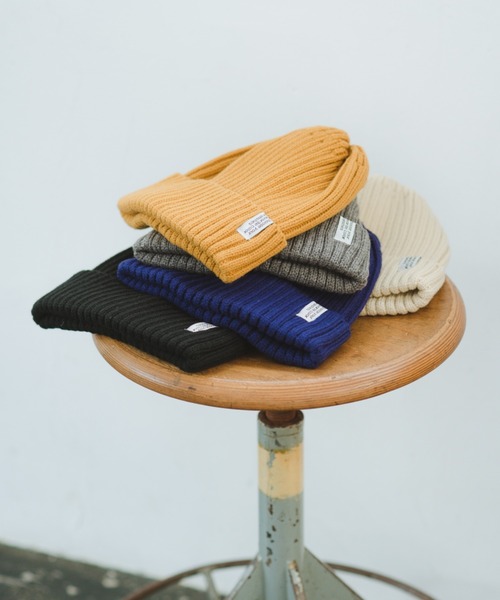 BRANSHES(ブランシェス)の「【静電気防止】アクリルニット帽(ニットキャップ/ビーニー・キッズ・アイボリー/ブラック/杢グレー/マスタード/ネイビー・S/L/M)」の19枚目の写真