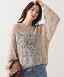 Gready Brilliant | シアーモールボートネックニット(ニット/セーター)