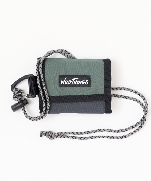 WILD THINGS（ワイルドシングス）の「【WILD THINGS】ネックウォレット　WT-380-3807（財布・メンズ・ブラック/グレー/ベージュ/パープル・FREE）」の3枚目の写真