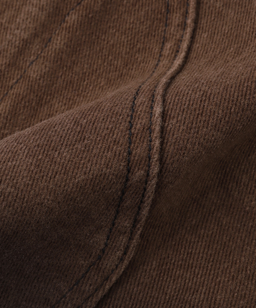 DIME（ダイム）の「DIME / ダイム DIPPED CHORE JACKET（その他アウター・メンズ・ブラウン・MEDIUM/LARGE）」の7枚目の写真