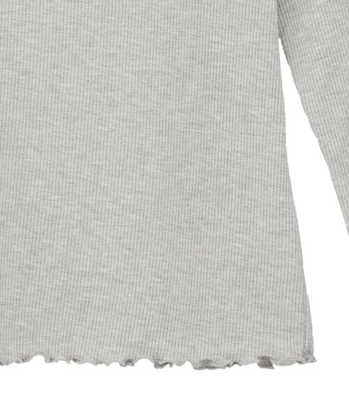 earth music&ecology（アースミュージックアンドエコロジー）の「ラメテレコボートネックプルオーバー（Tシャツ/カットソー・レディース・ベージュ/アイボリー/ブラック/グレー・M/S）」の15枚目の写真