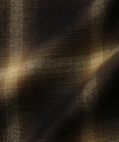 Saturdays NYC（サタデーズ ニューヨークシティ ）の「Marco Ombre Check  LS Shirt（シャツ/ブラウス・メンズ・ブルー/オリーブ・L/XL/S/M）」の21枚目の写真